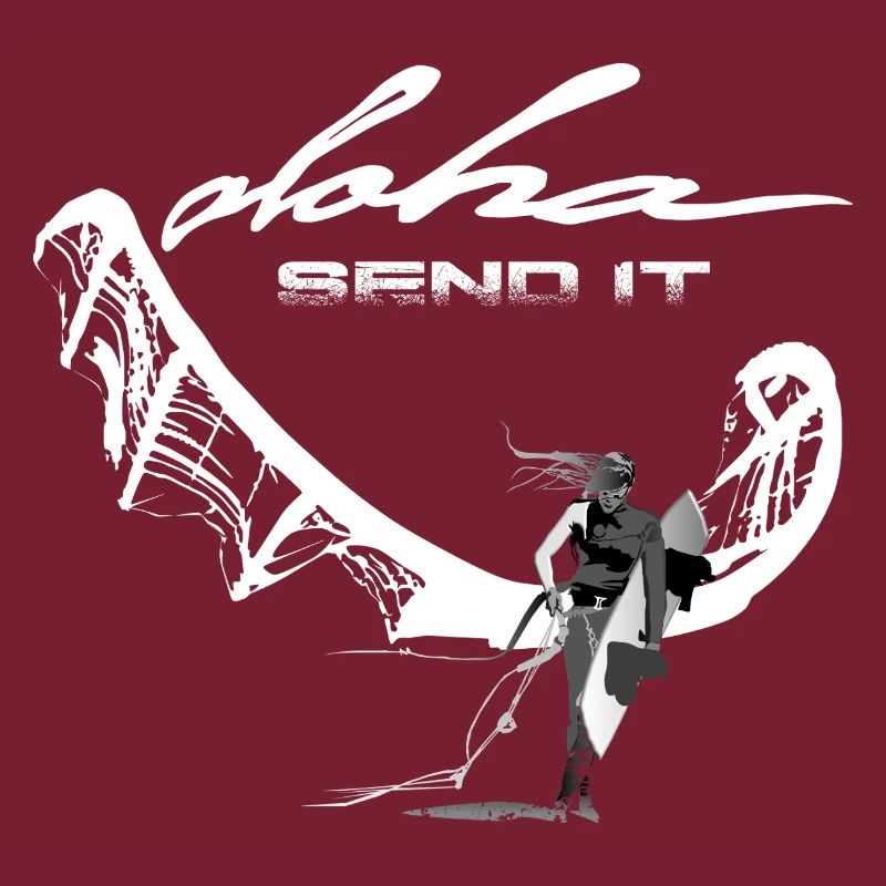 Send it Kitesurferin
