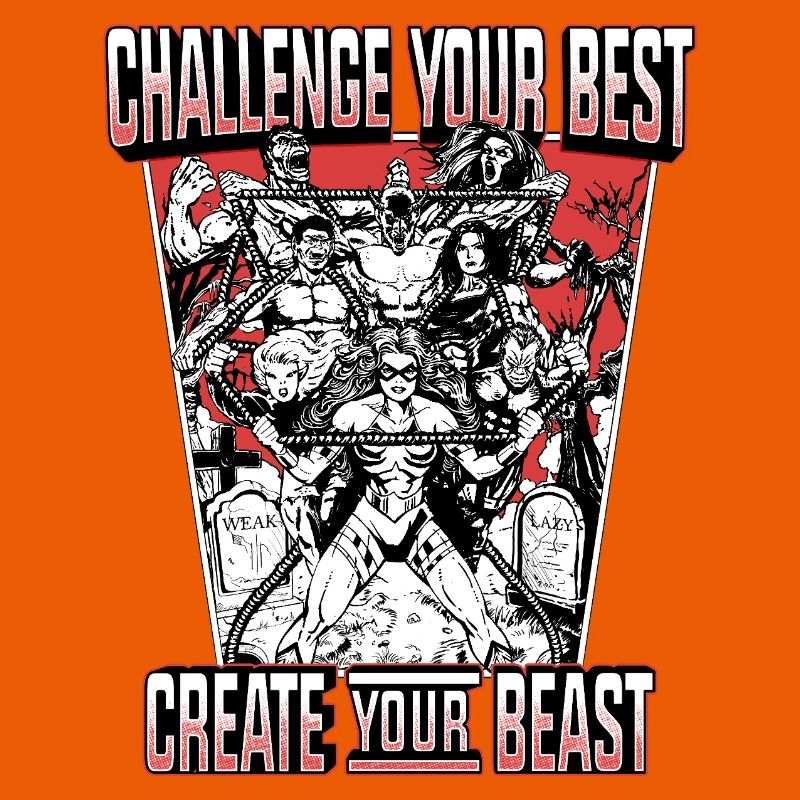 CYB - Backprint - Black/White/Red - Challenge