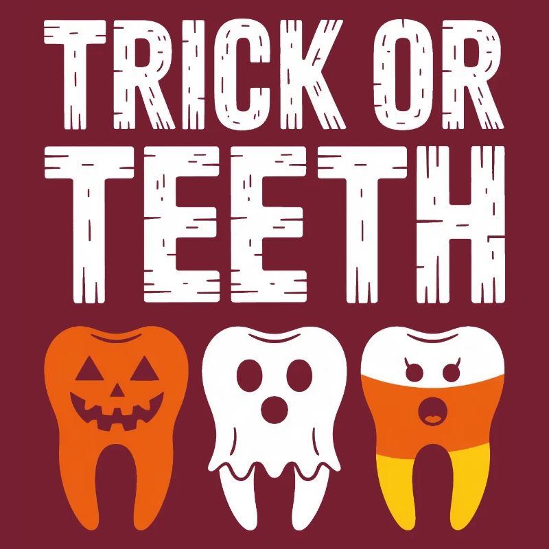 Trick or Teeth Halloween Tee