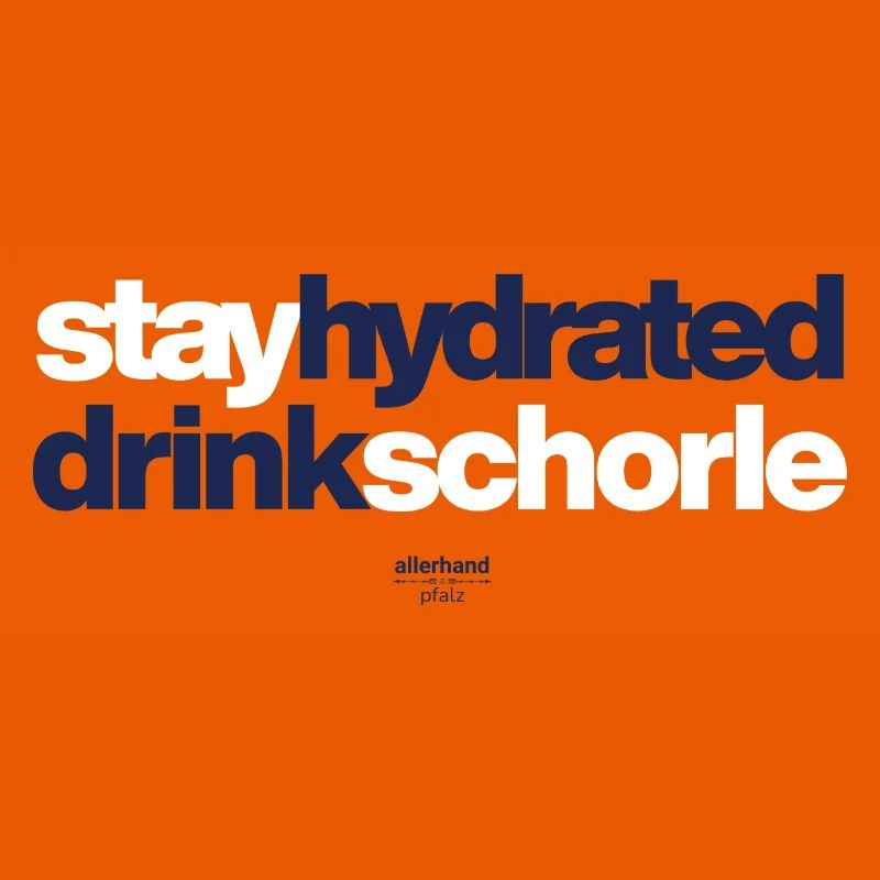 Restez hydraté, boissons spritzer