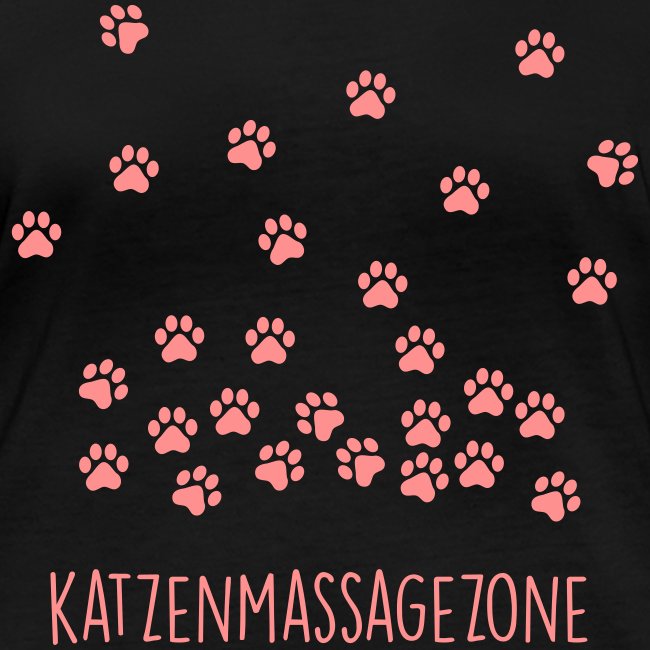 Vorschau: Katzen Massage Zone - Frauen Bio-Langarmshirt von Stanley & Stella