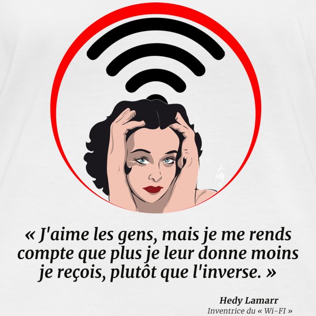 Hedy Lamarr inventrice du Wi-Fi