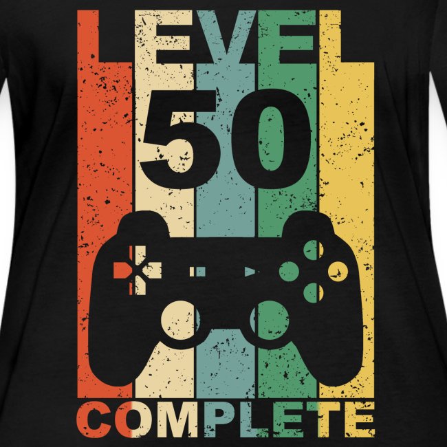 50. Geburtstag 50 Jahre Level Complete Gamer