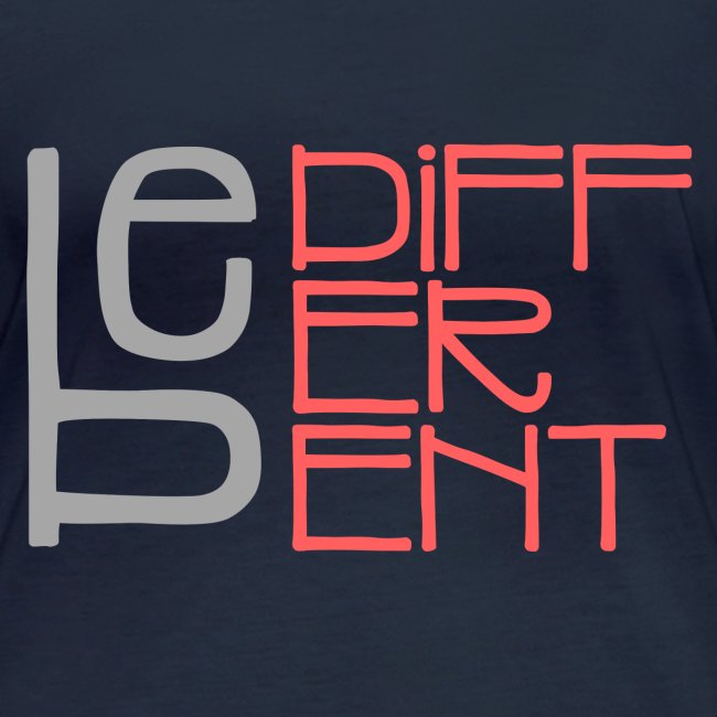 Be different - Fun Spruch Statement Sprüche Design