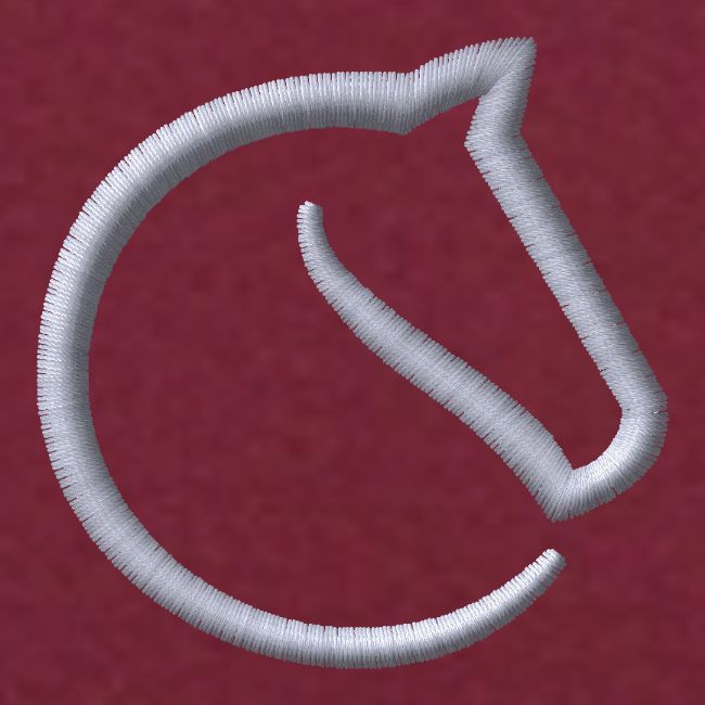 embroidered lichess logo