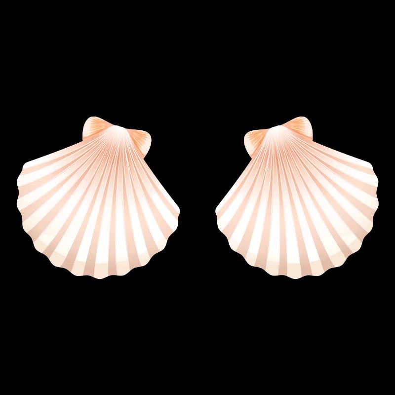 Shells bikini costume bra shell