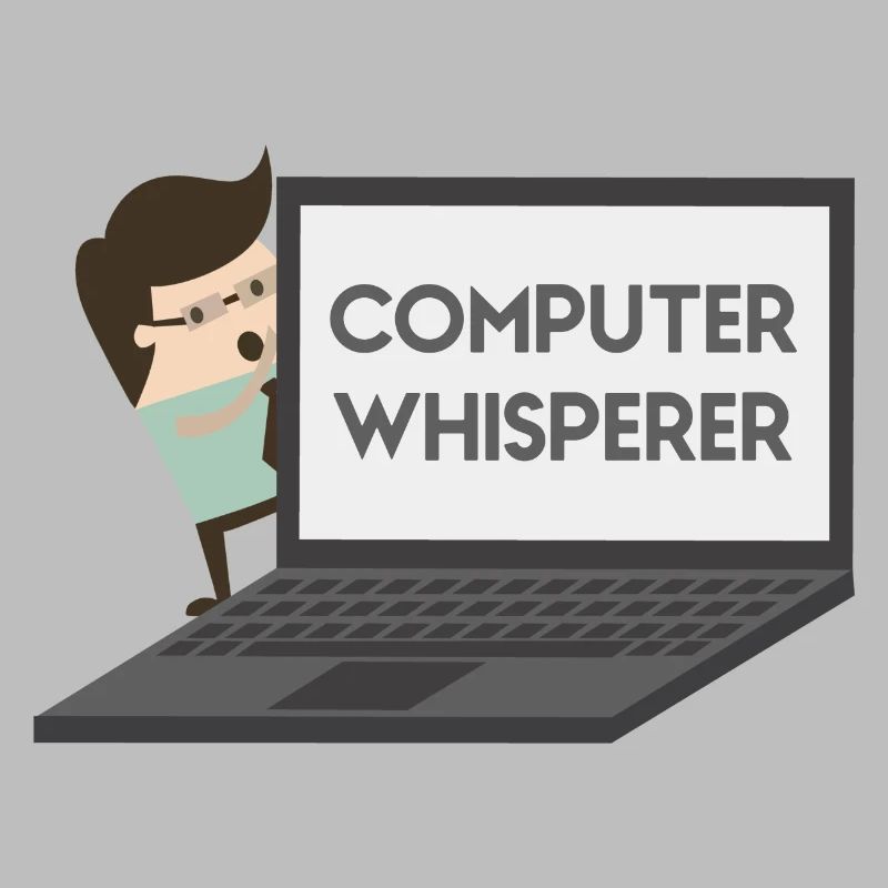 Computer Whisperer Programmierer Informatiker
