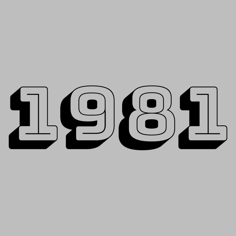 Année de naissance 1981 Cadeau