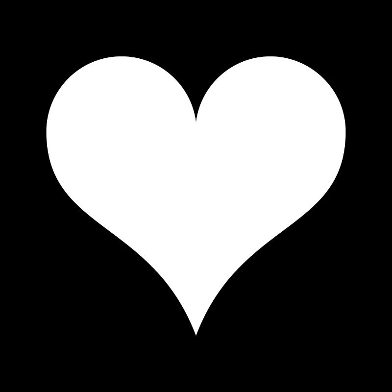 Heart White