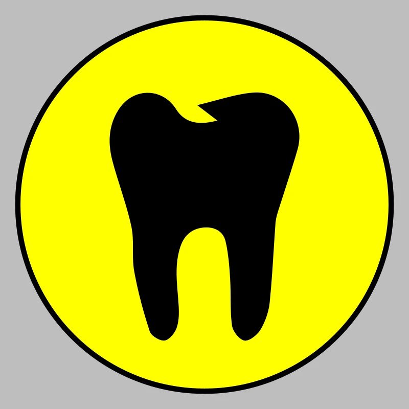 Symbole de l’icône de dent