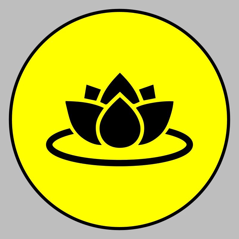 Water Rose Icon Icon
