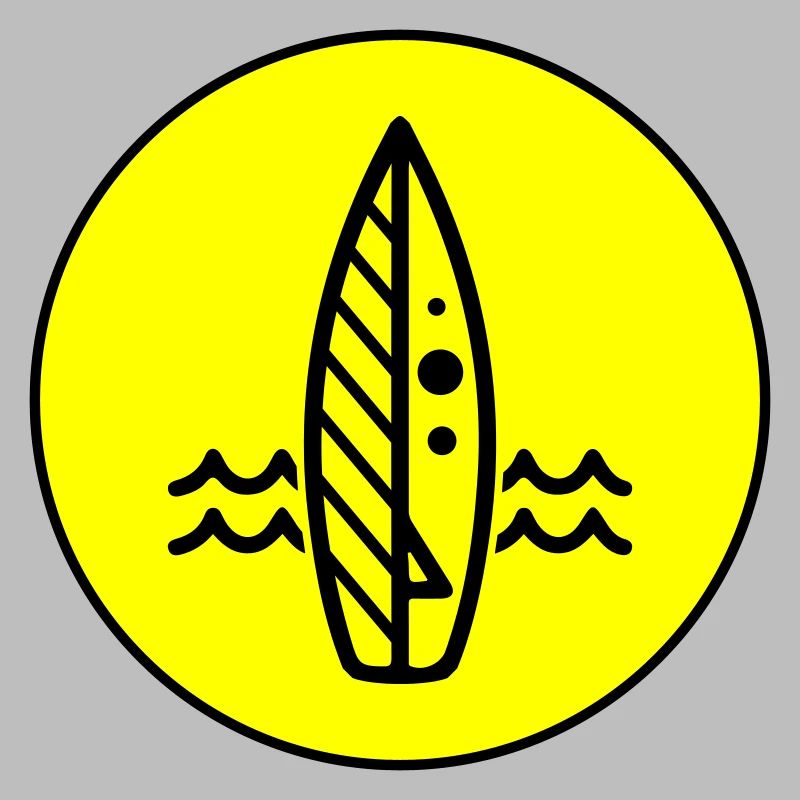 Surfboard icon icon