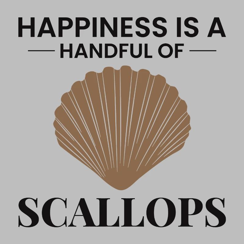 Scallop Seashells Collector Beachcomber Shellfish