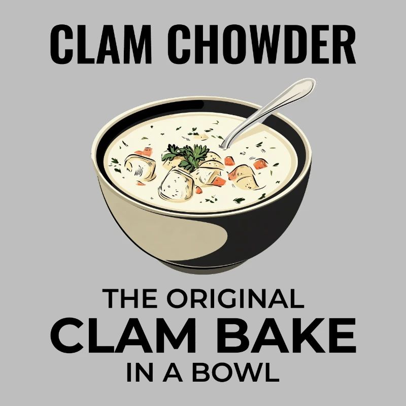 Clam Chowder Shellfish Hilarious Seafood Soup