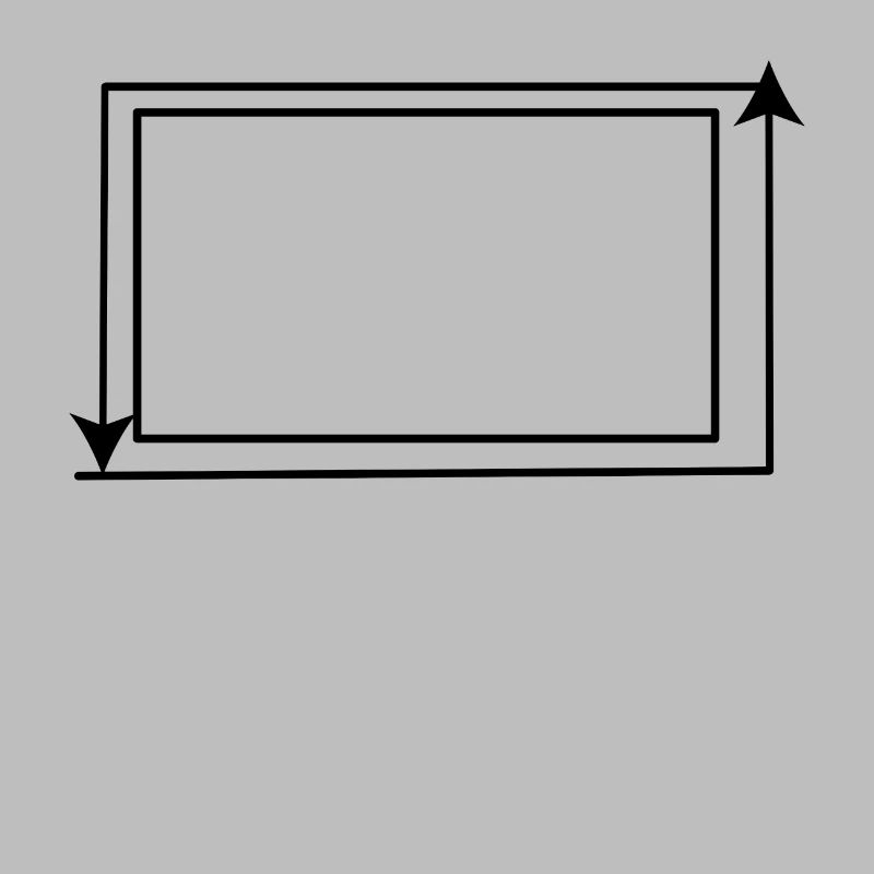 Arrows Rectangular Shape Background
