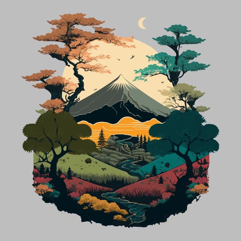 Illustration im Querformat