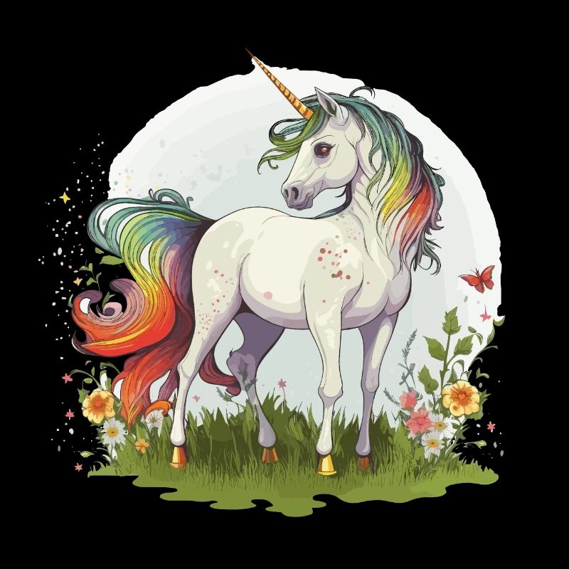 Regenbogen-Einhorn