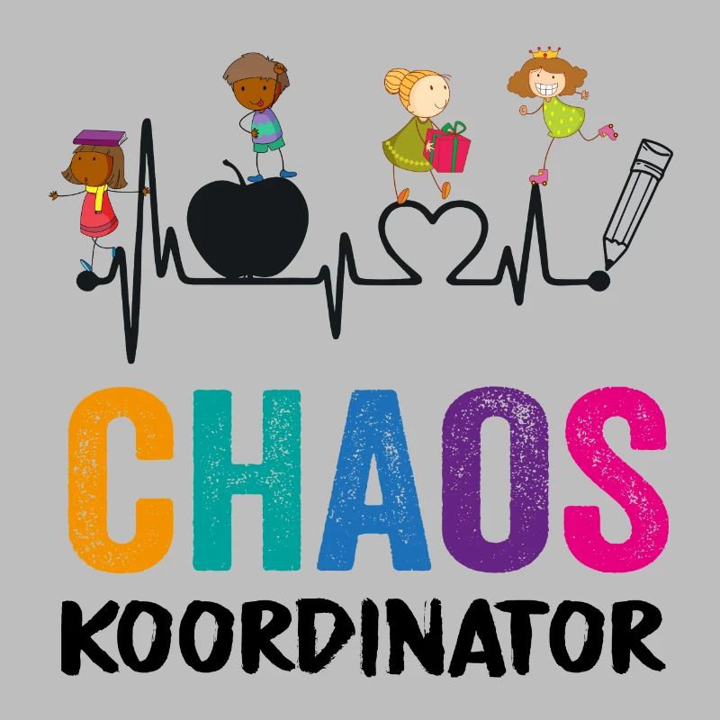 Chaos Coordinator Enseignant Funny Motif Gift