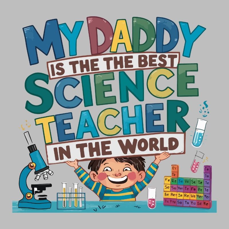 Mon père est le meilleur professeur de sciences