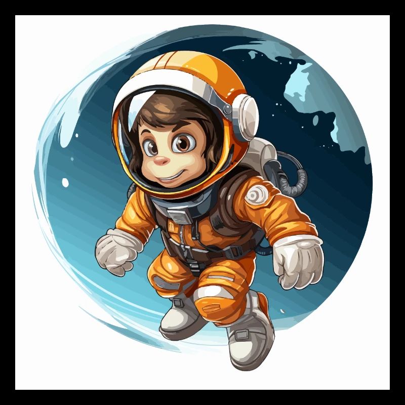 Le primate de l’espace