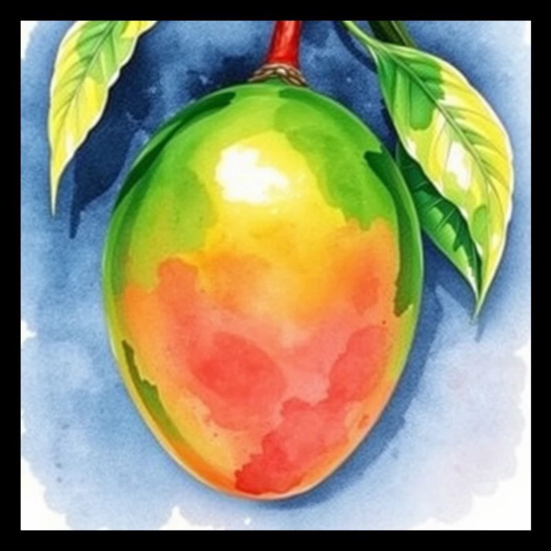 Mango Aquarell
