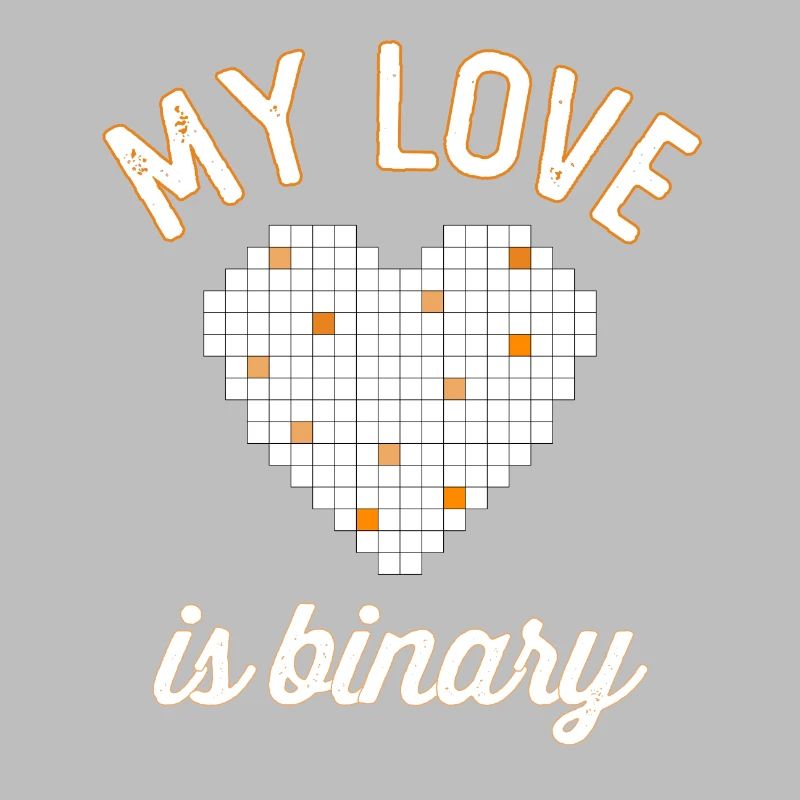My Love Is Binary Valentinstag Geschenk Liebe