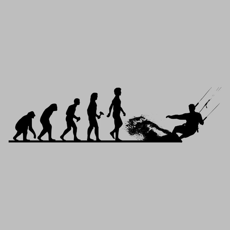 L’évolution vers le kitesurfeur