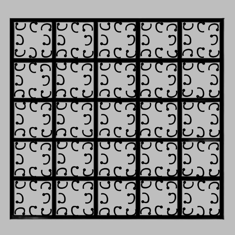 Square-decor