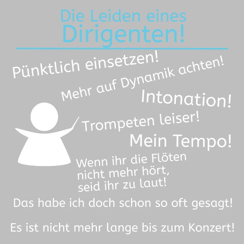 Die Leiden eines Dirigenten Geschenk Orchester