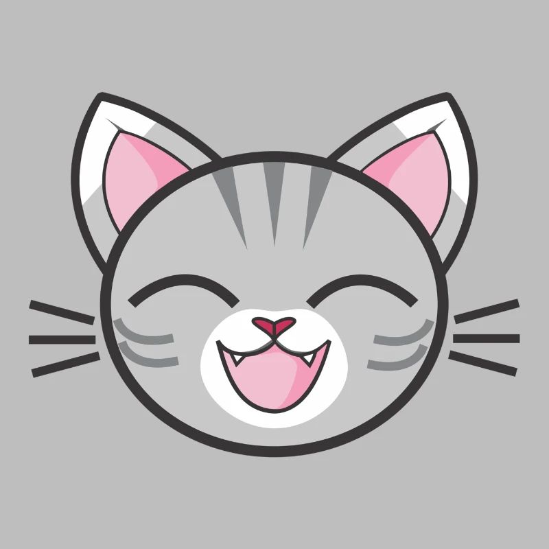 Laughing cat