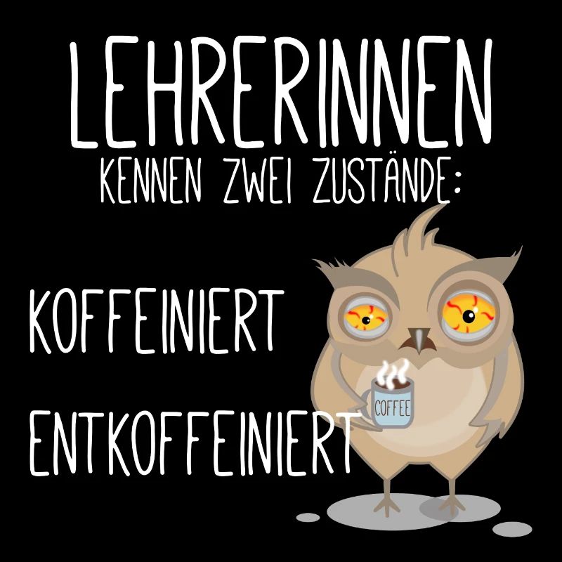 Koffeiniert Entkoffeiniert Lehrerin Kaffee Koffein