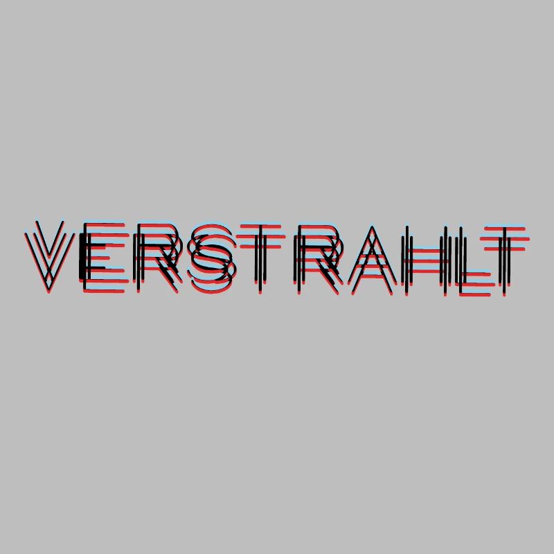 Verstrahlt Anaglyph 3D Druff Geschenk LSD