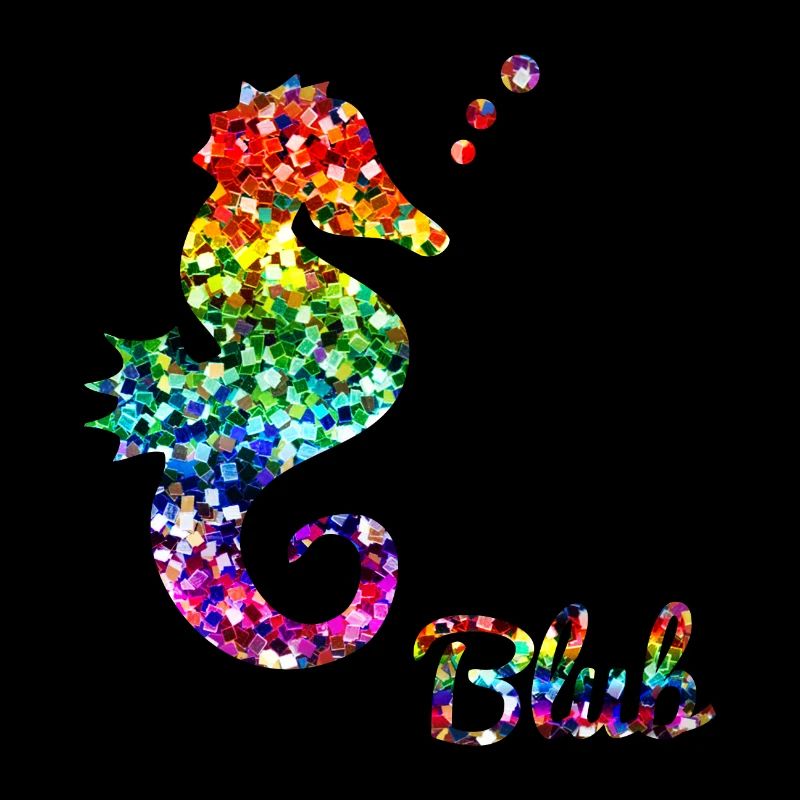 Regenbogen Seepferdchen