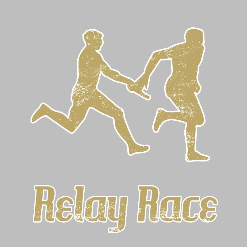Course de relais d'athlétisme