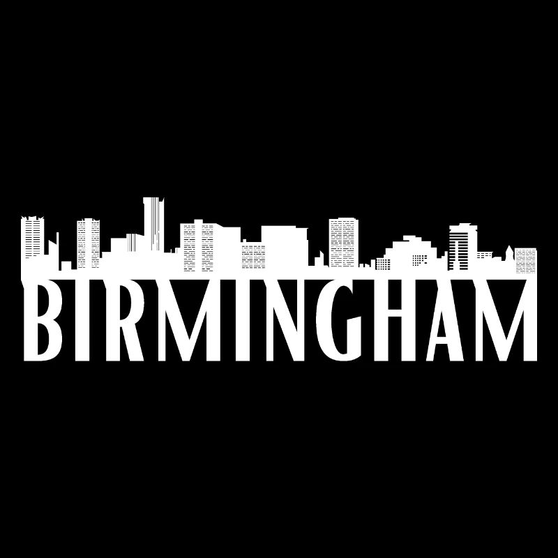 Birmingham England Skyline Geschenk Idee UK