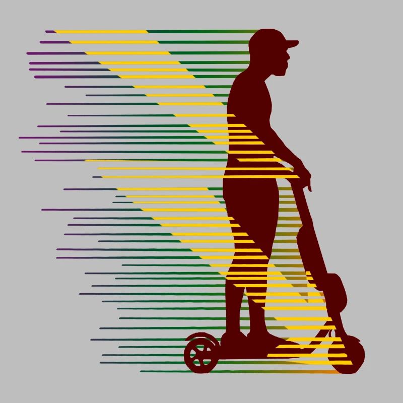 Electricscooter E-Roller Cityroller idée cadeau b