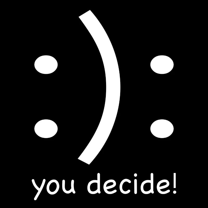 you decide, Du entscheidest Geschenkidee Geschenk