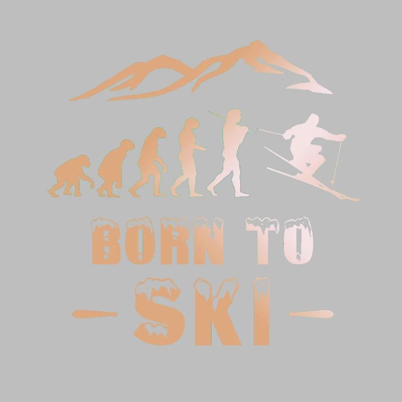 Ski Evolution né pour skieur