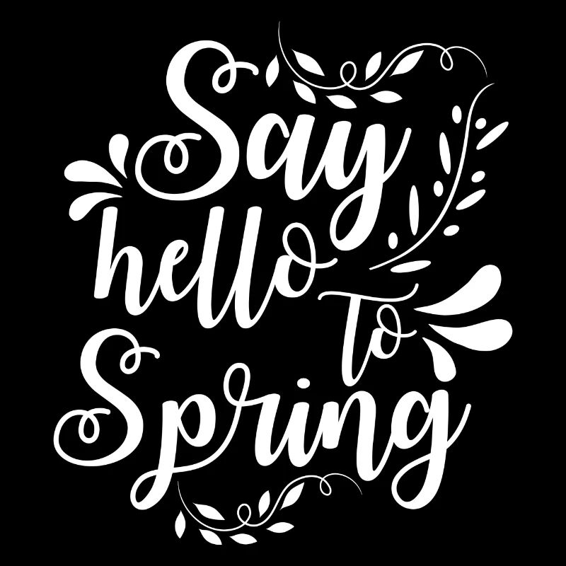 Say Hello Spring Flowers Cool Gift