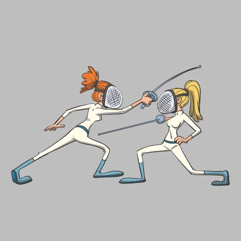 Fencing evasive maneuver gift idea