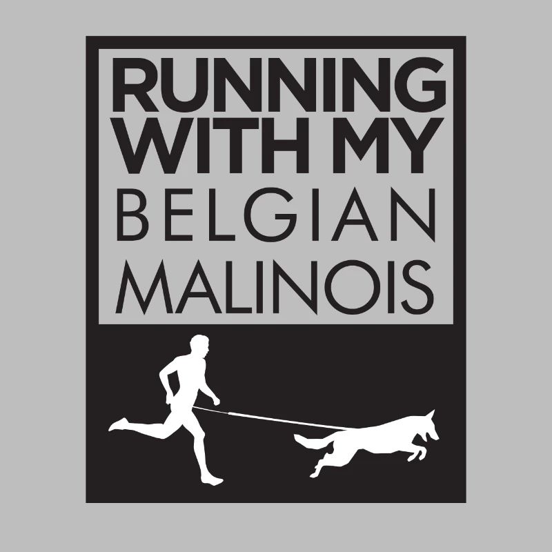 Maillot de course malinois