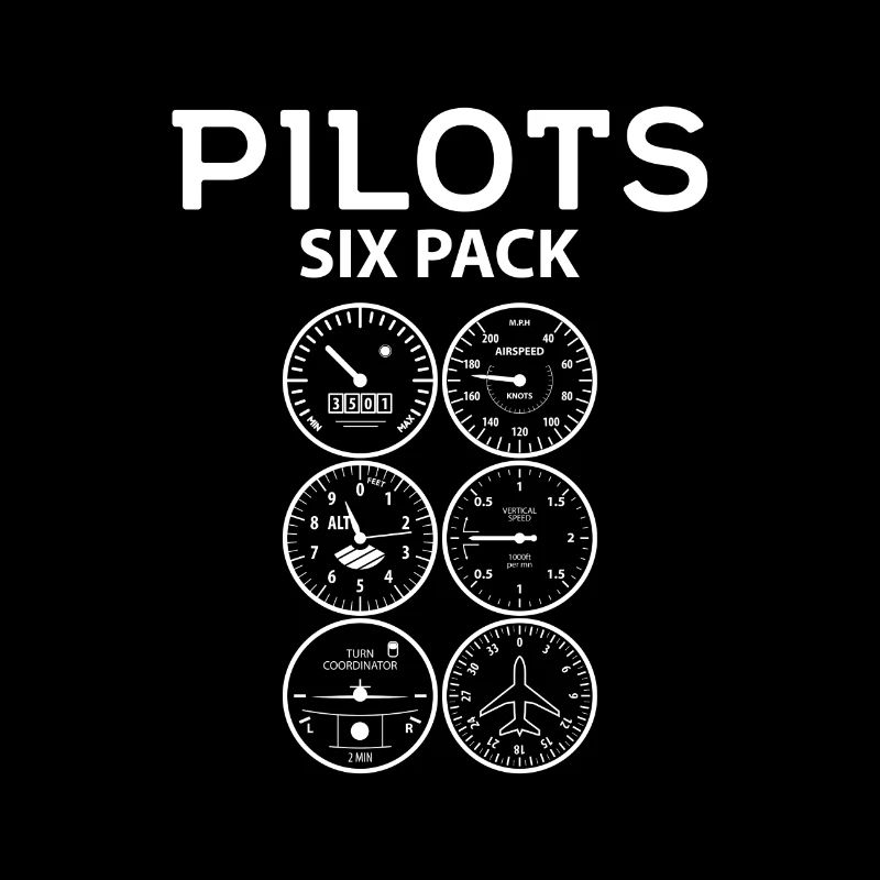 Piloten Sixpack Geschenk