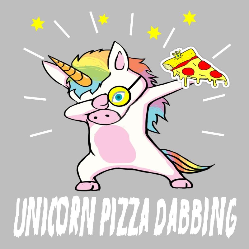 unicorn dab einhorn pizza geschenkidee