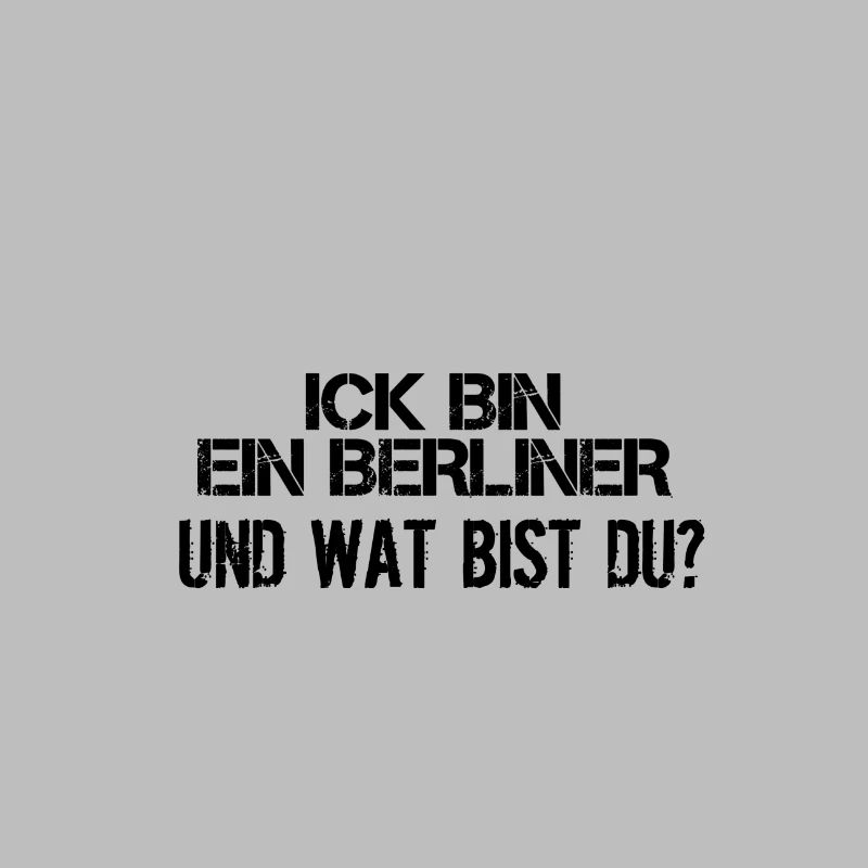Ick bin ein Berliner