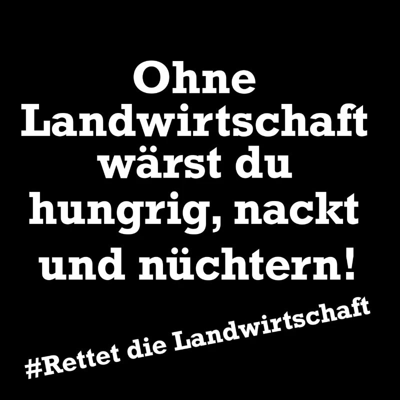 Bauerndemo Rettet die Landwirtschaft Geschenk