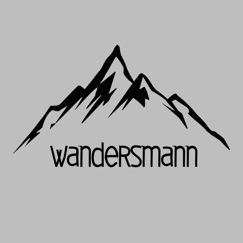 Wandersmann Berge