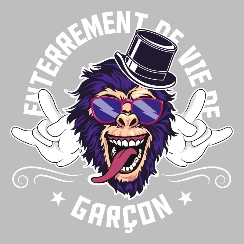 enterrement de vie de garcon singe