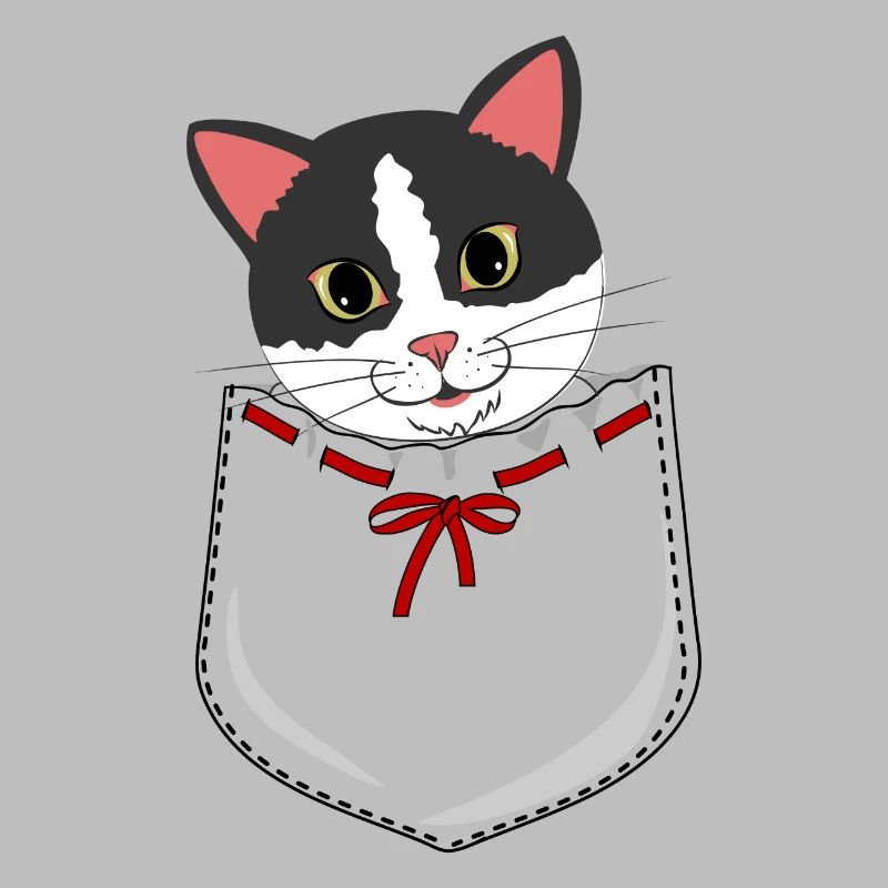 Chat dans la poche