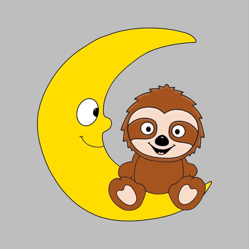 FAULTIER - MOND - TIER - TIERISCH