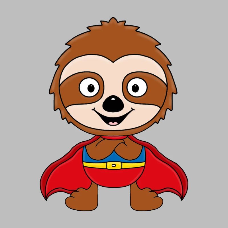 FAULTIER - SUPERHELD - TIER - TIERISCH